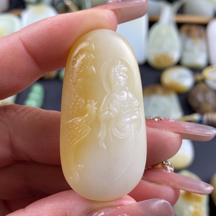 和田玉挂件未镶嵌