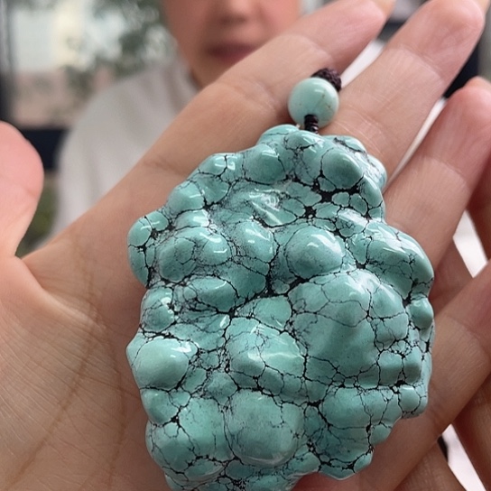 绿松石珠宝奇石未镶嵌