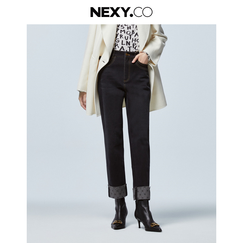 【羊羊专属】NEXY.CO/奈蔻牛仔裤显瘦|气质|XY00129W0