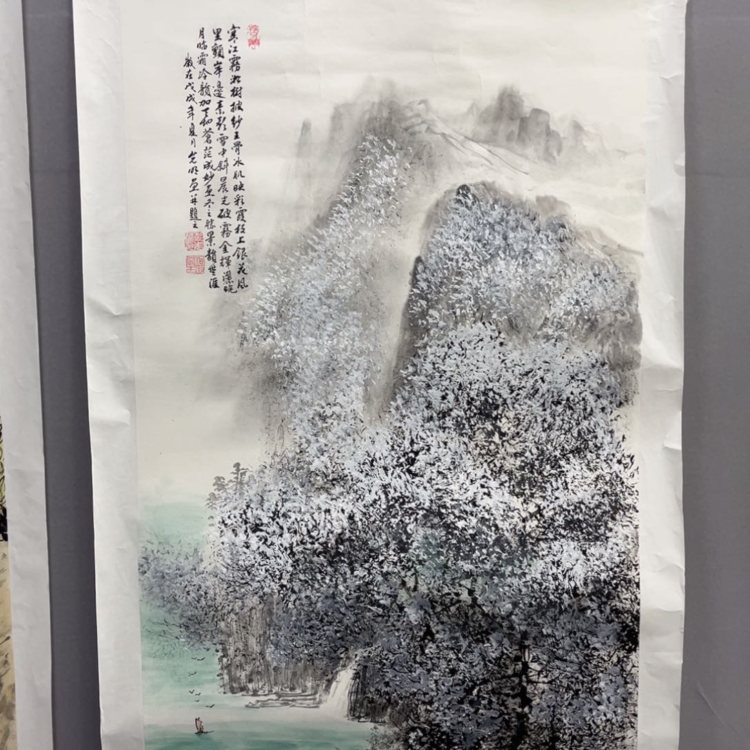 国画手绘画作品和绘画