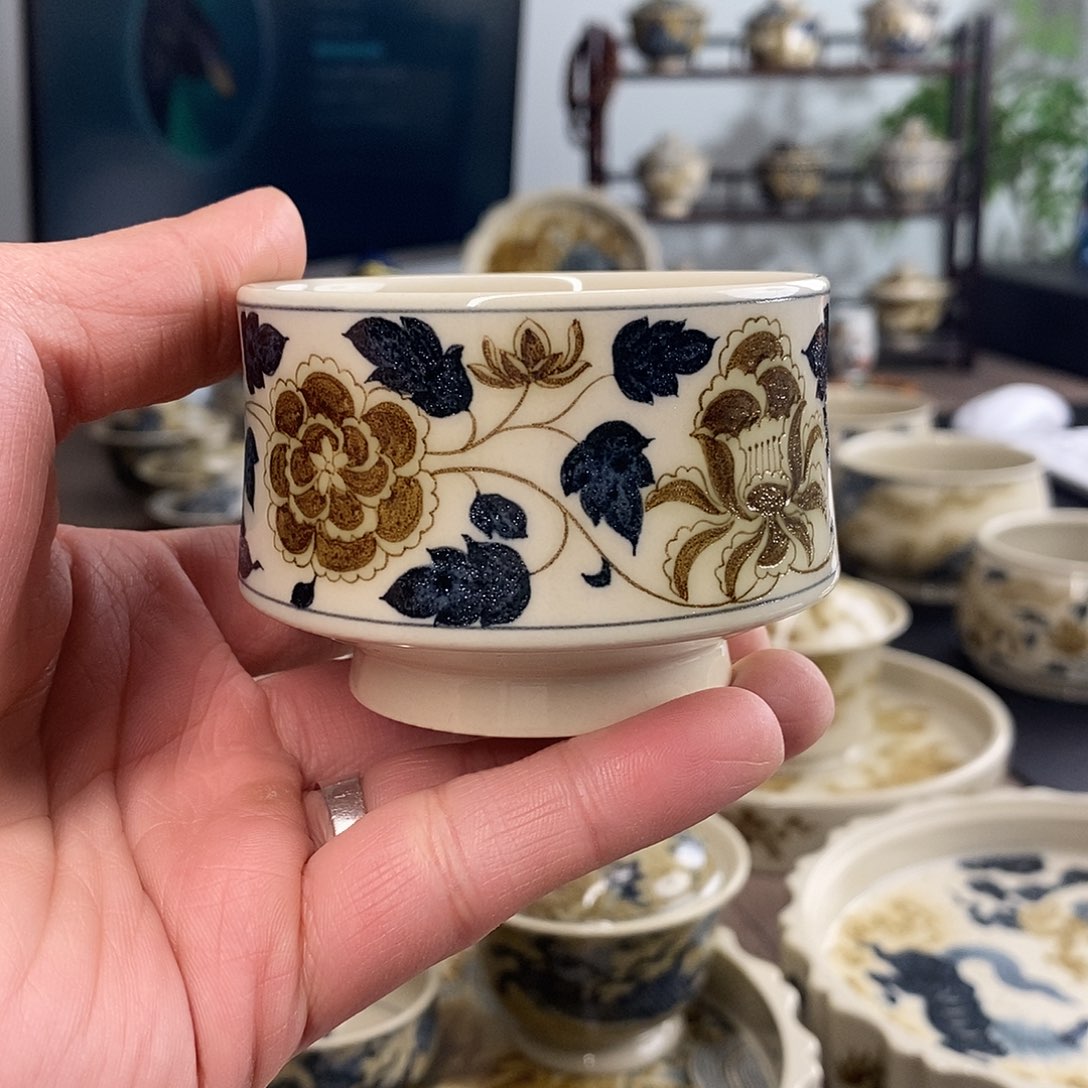 杯子净*景德镇手工手绘茶具