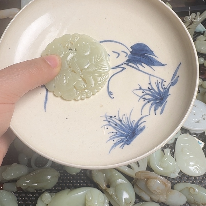 瓷片甜*蜜新号开播瓷盘一件