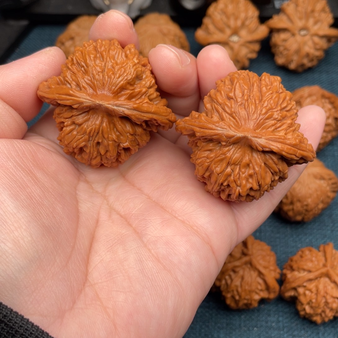 把件文玩核桃全品山地楼47.5