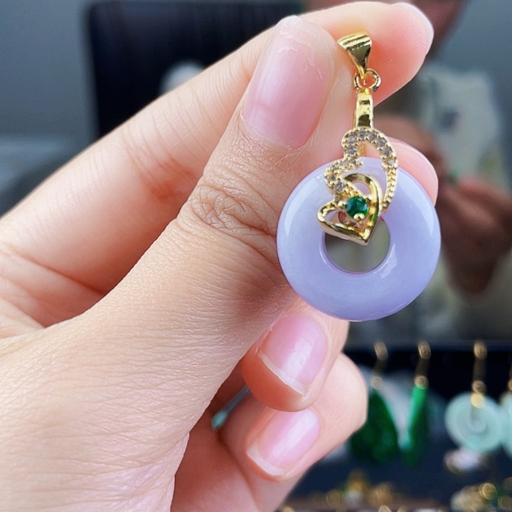 翡翠耳饰未镶嵌饰品