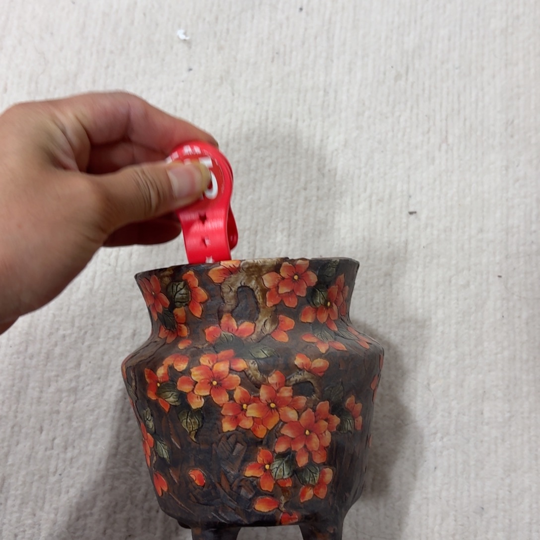 海***馆紫砂花盆陶瓷多肉花盆瑕疵