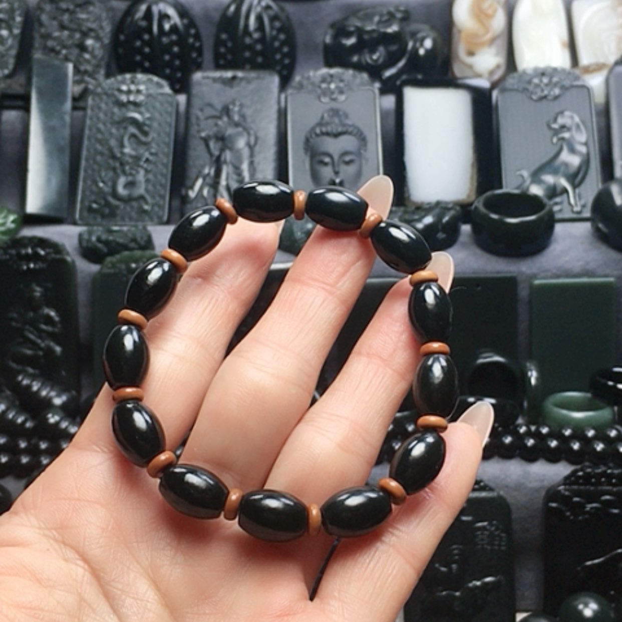 【闪购商品】和田玉手串未镶嵌