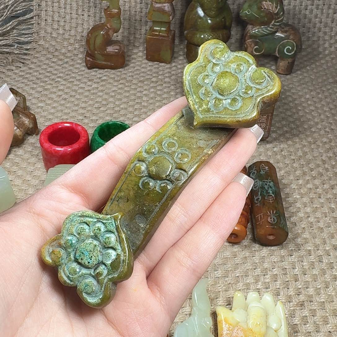 白玉菩提吊坠挂件