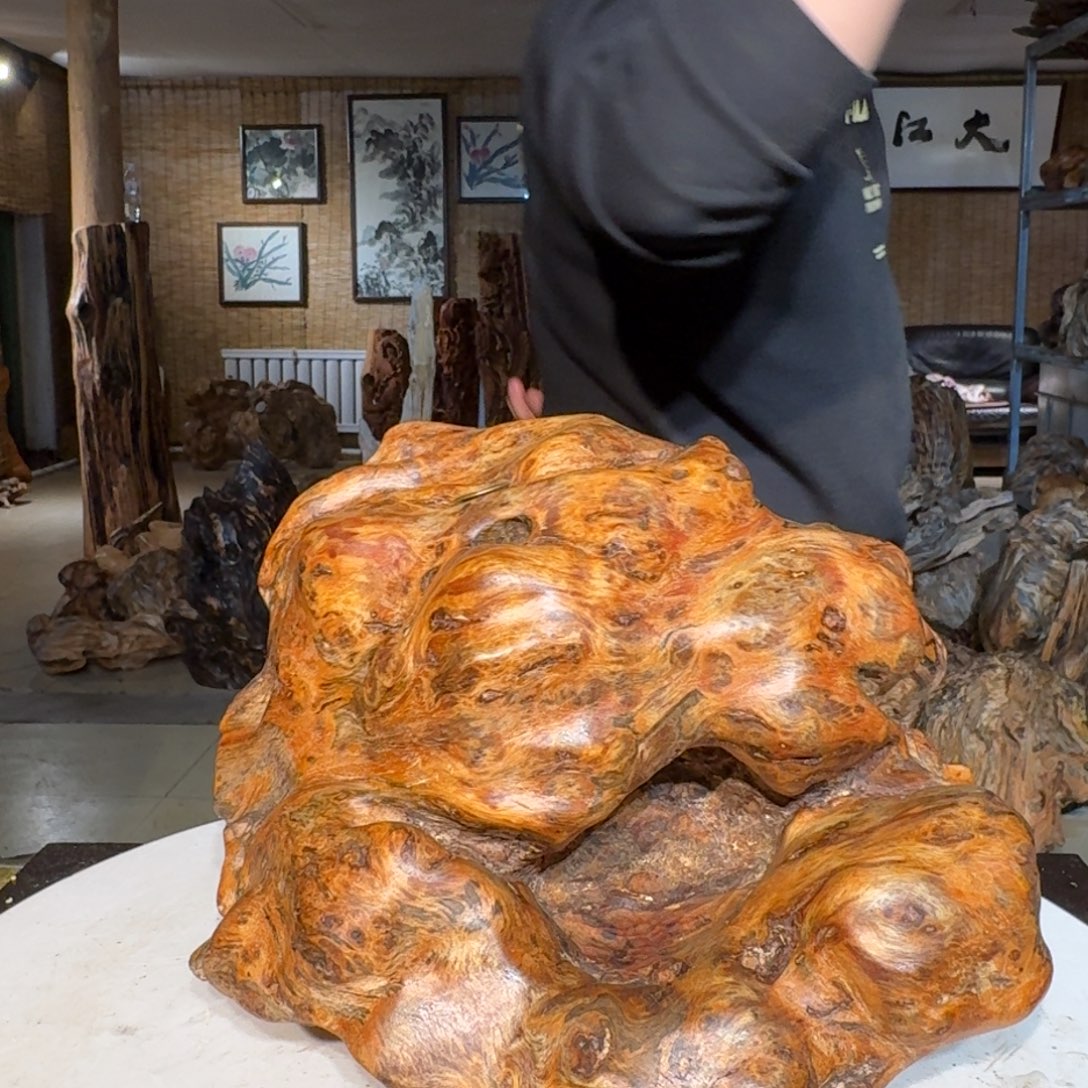 用***2琥珀木北沉香琥珀木摆件定向链接37