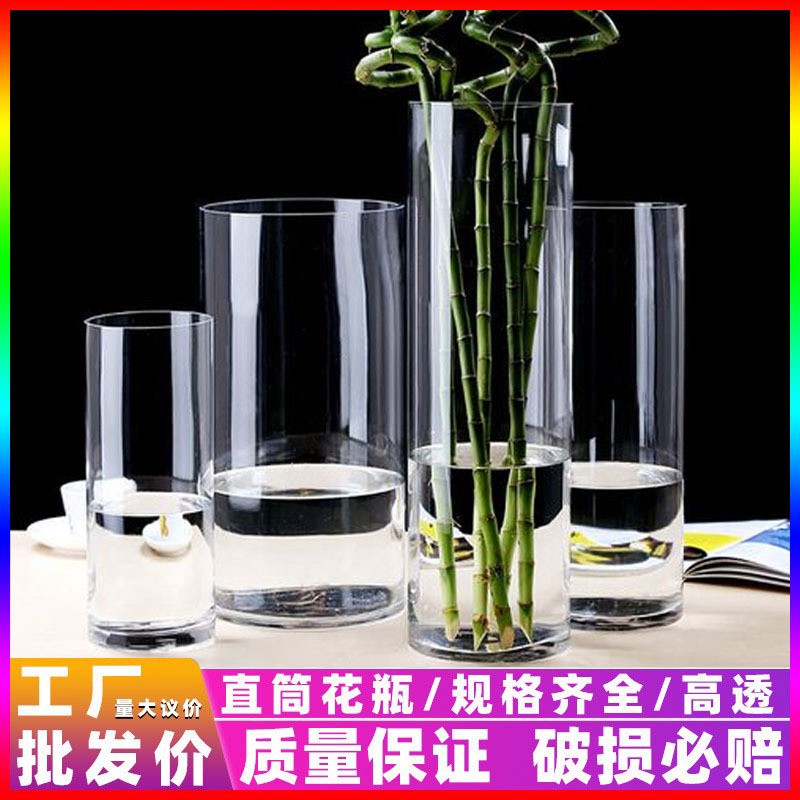 防摔轻奢高级感客厅插花水养富贵竹醒花桶