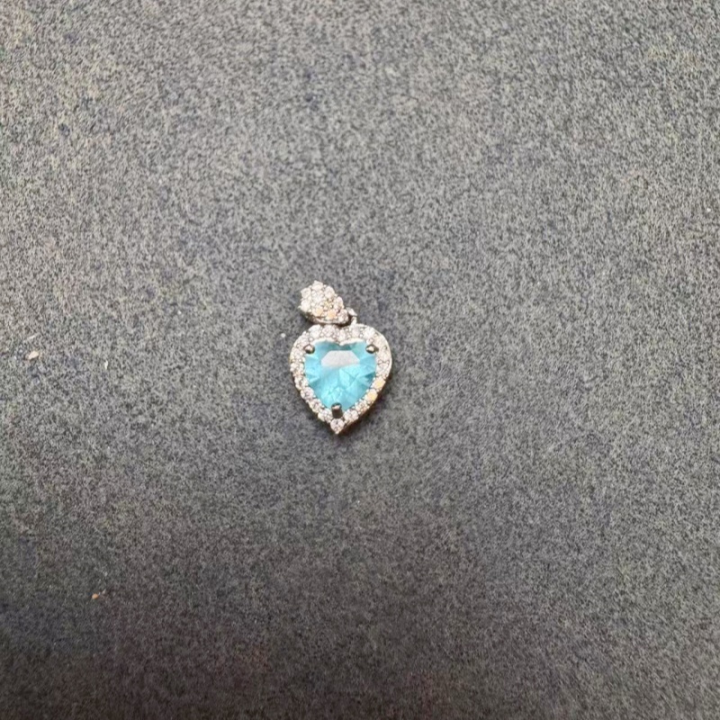 AS-103托帕石爱心款吊坠