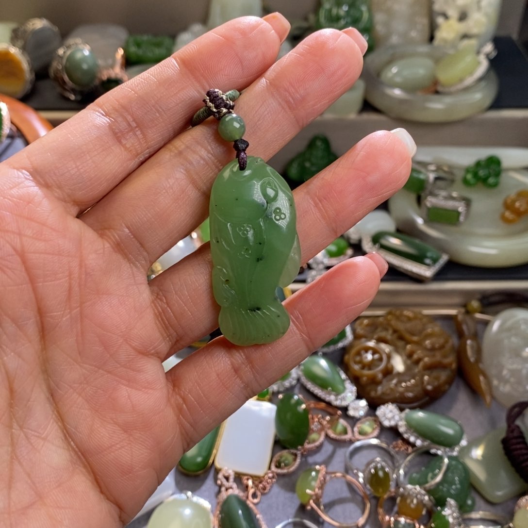 和田玉挂件未镶嵌