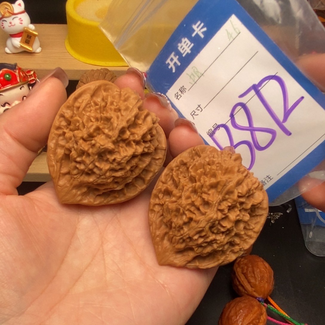 桃核吊坠核桃官帽