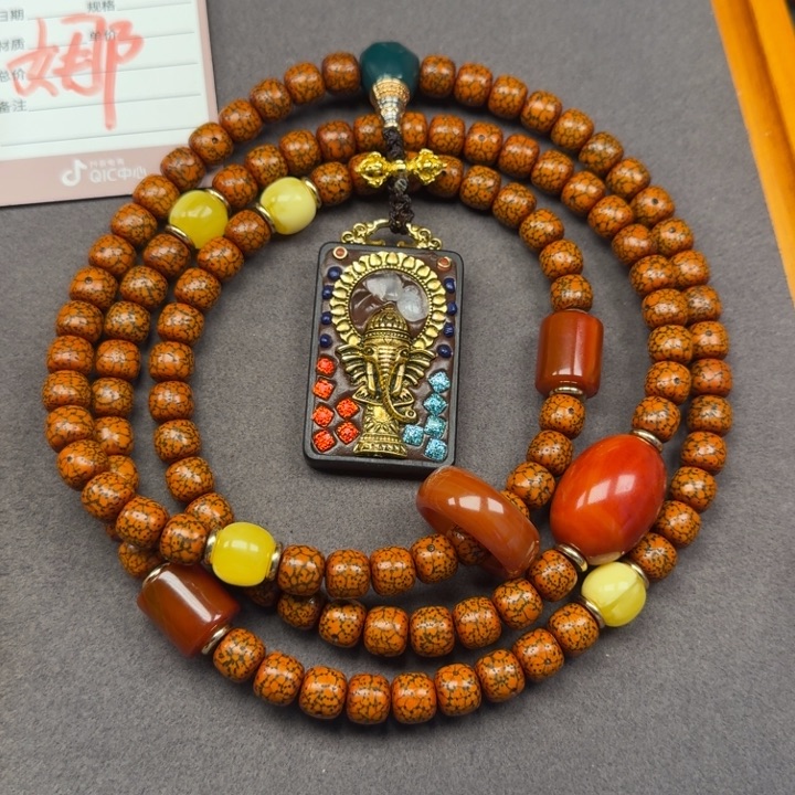 星月菩提吊坠星月