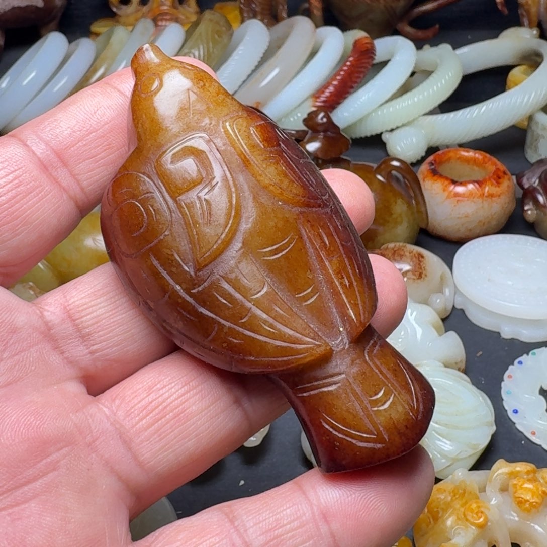 和田玉挂件未镶嵌