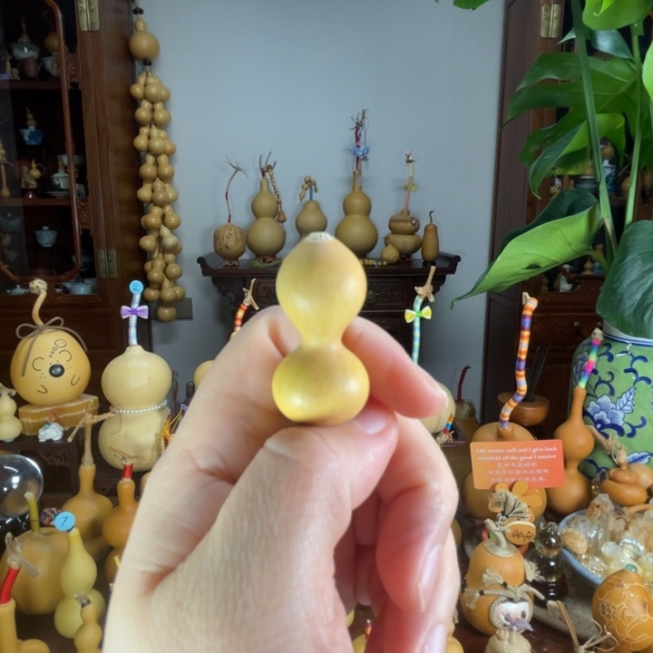 小绕指细腻皮质葫芦福福