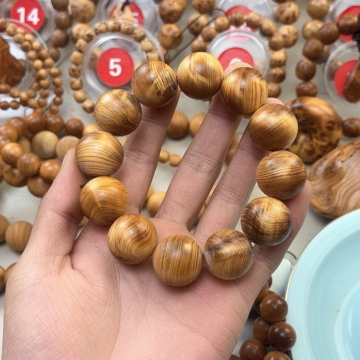 柏木（崖柏）手串/手链2.0黑油闪电