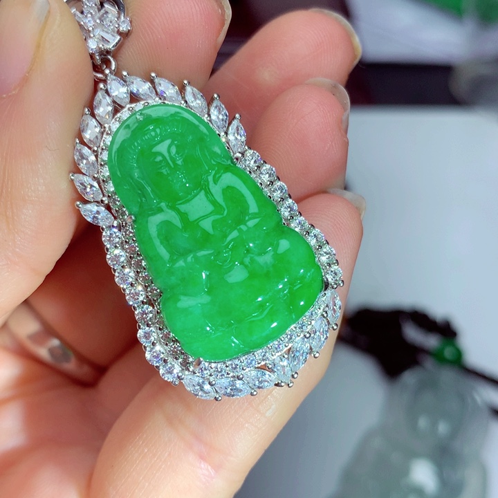 翡翠吊坠(不含链)未镶嵌