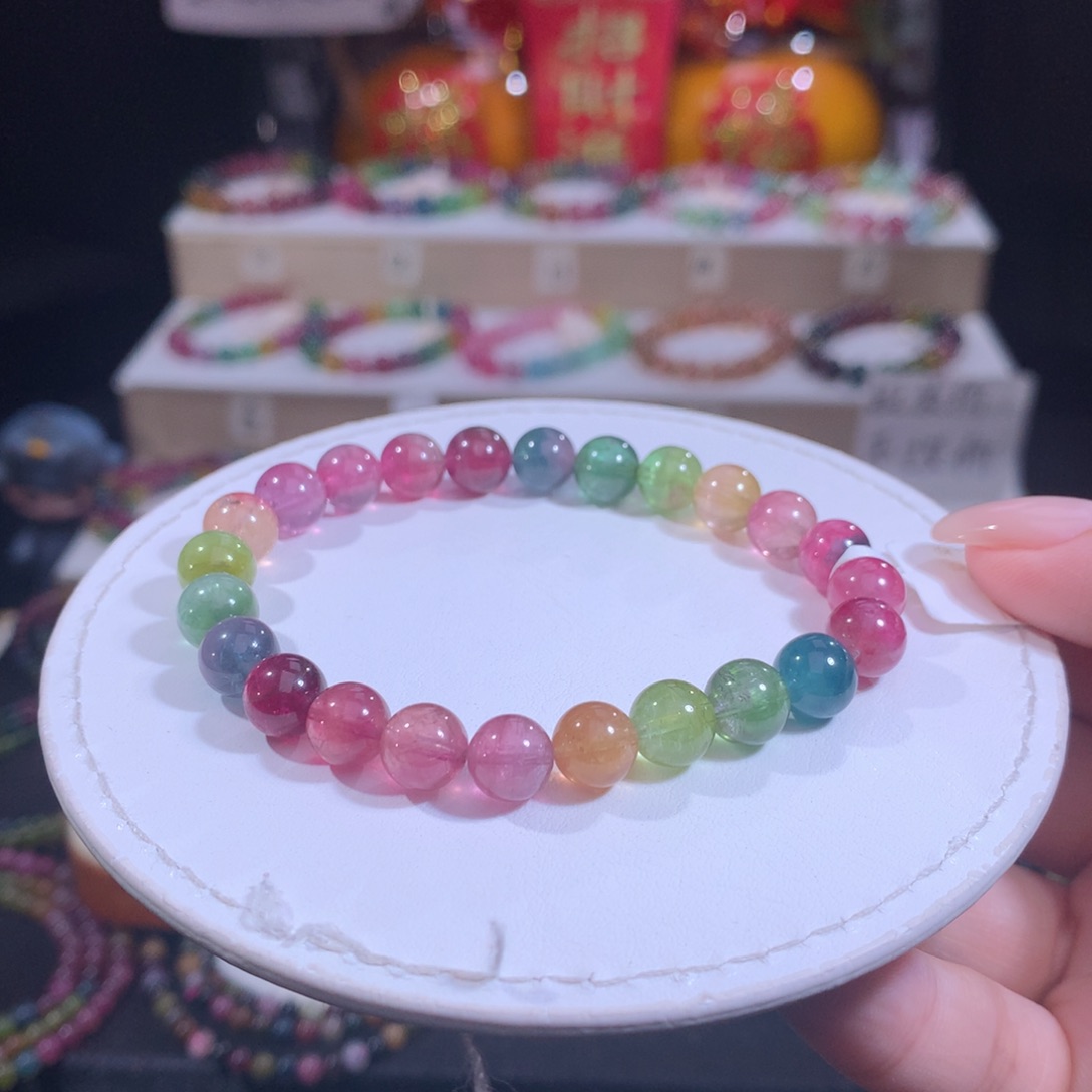 碧玺手链未镶嵌碧玺