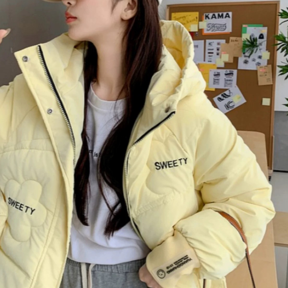 8817默认次品印花刺绣字母加厚防寒服外16-2