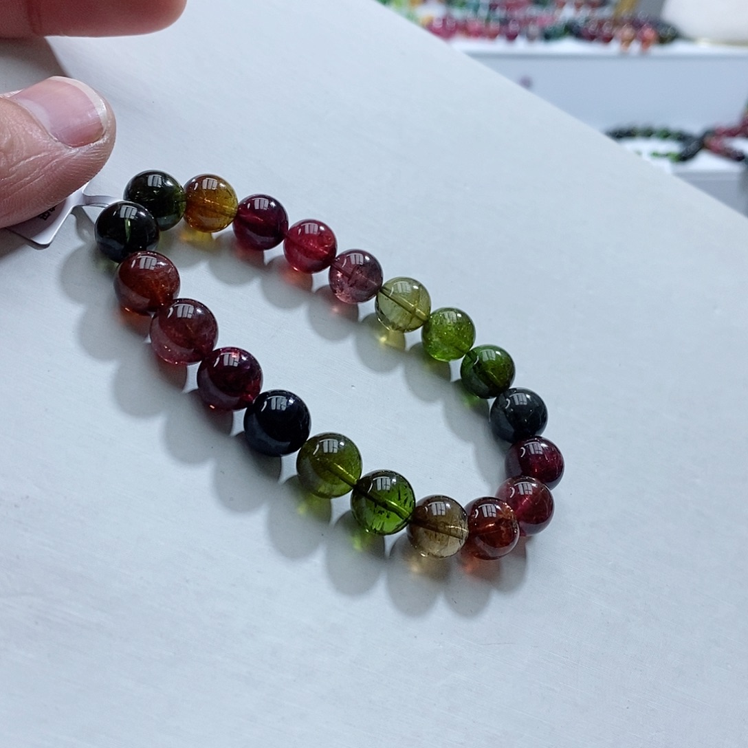 碧玺手链未镶嵌手链