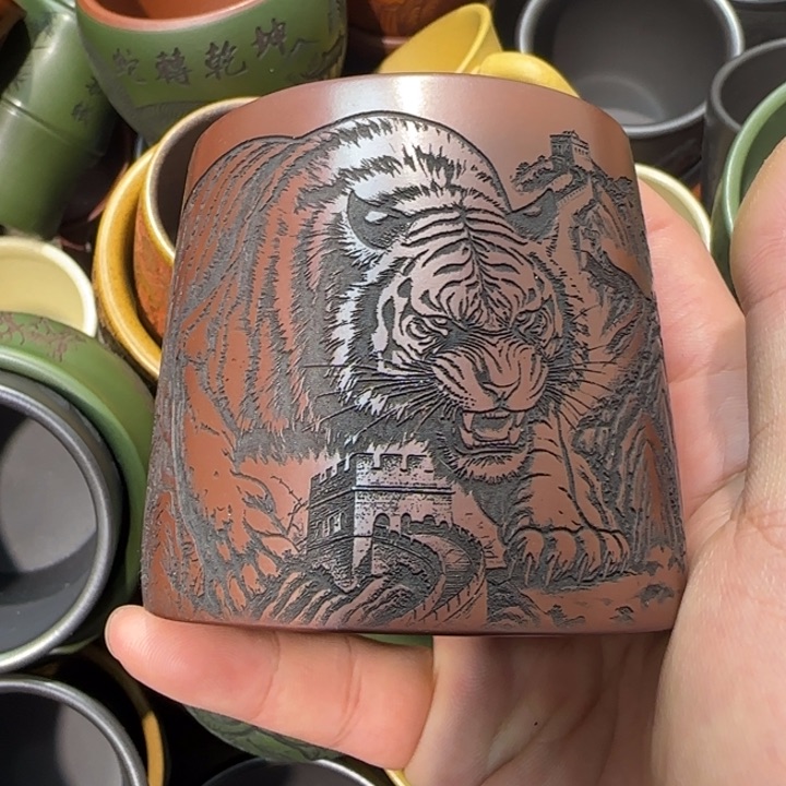 茶杯紫砂全手工制作工艺