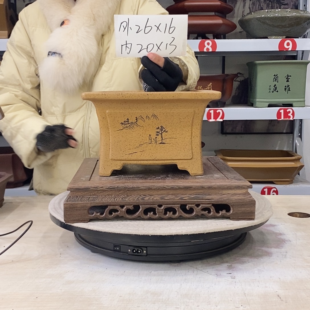 花盆紫砂紫砂花盆