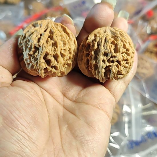 文玩核桃吊坠41.5苹果园高差尺