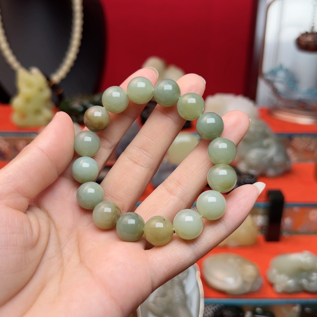 未镶嵌手串和田玉