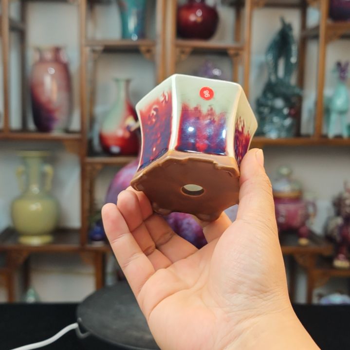 摆件钧瓷摆件神后镇钧瓷