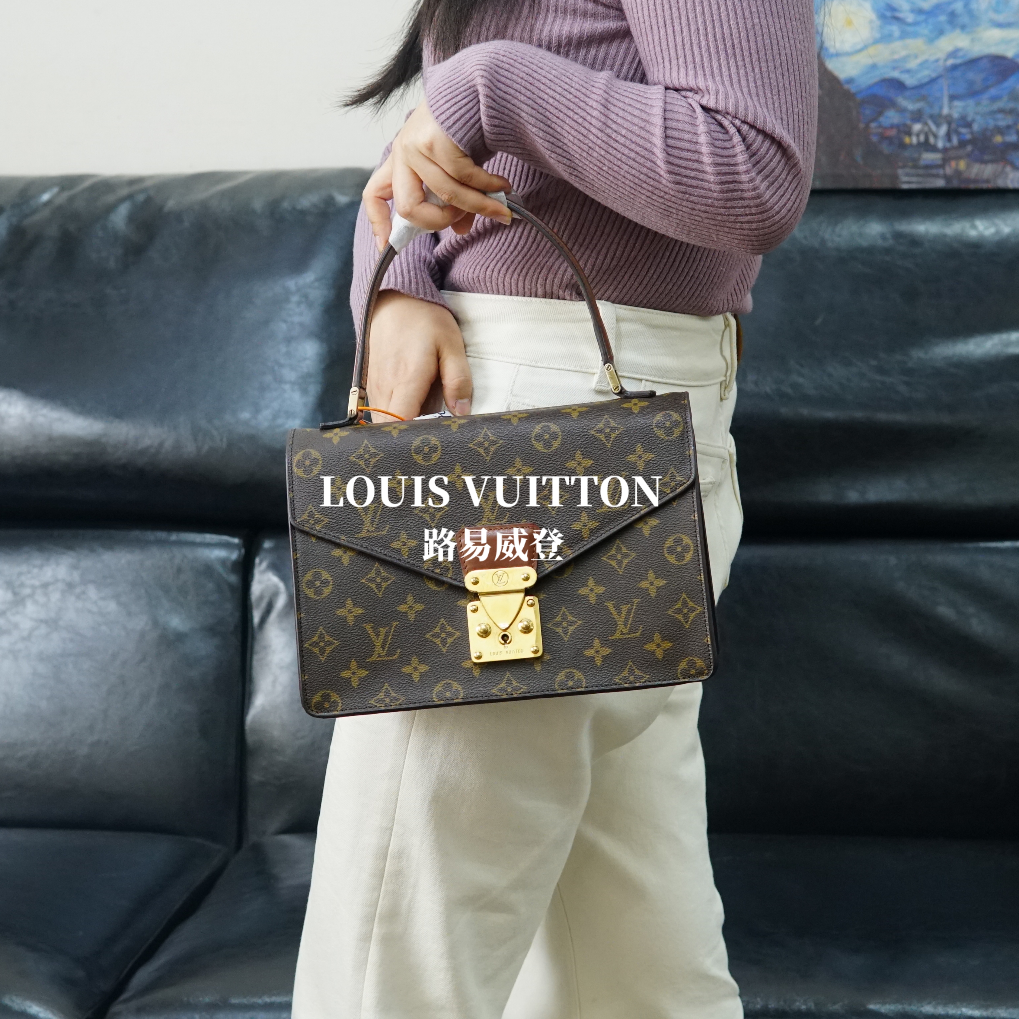 95新 LouisVuitton/路易威登 LV/协和广场包/F3JJ07213220/3220