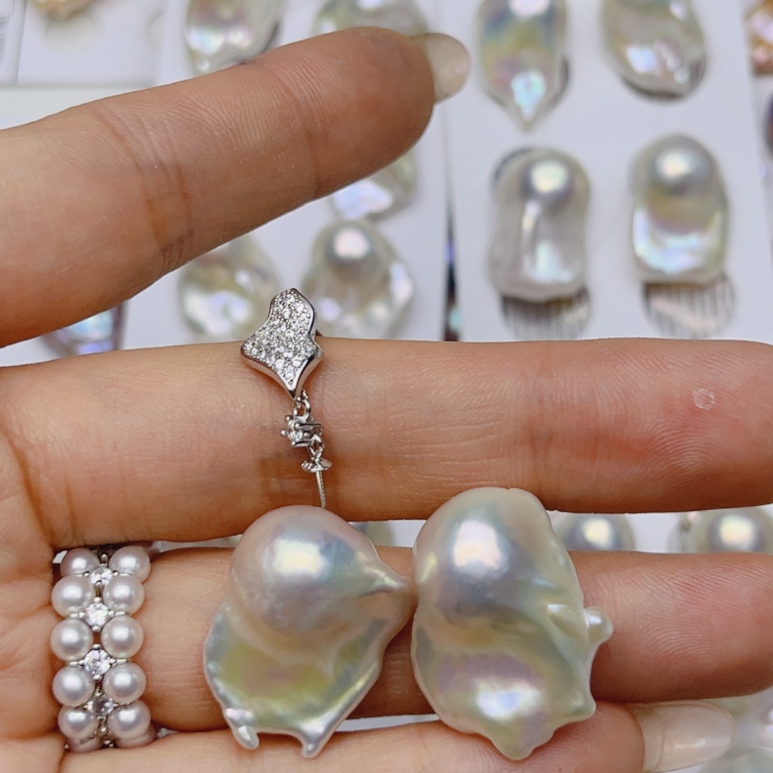 枫***红未镶嵌淡水珍珠颈饰