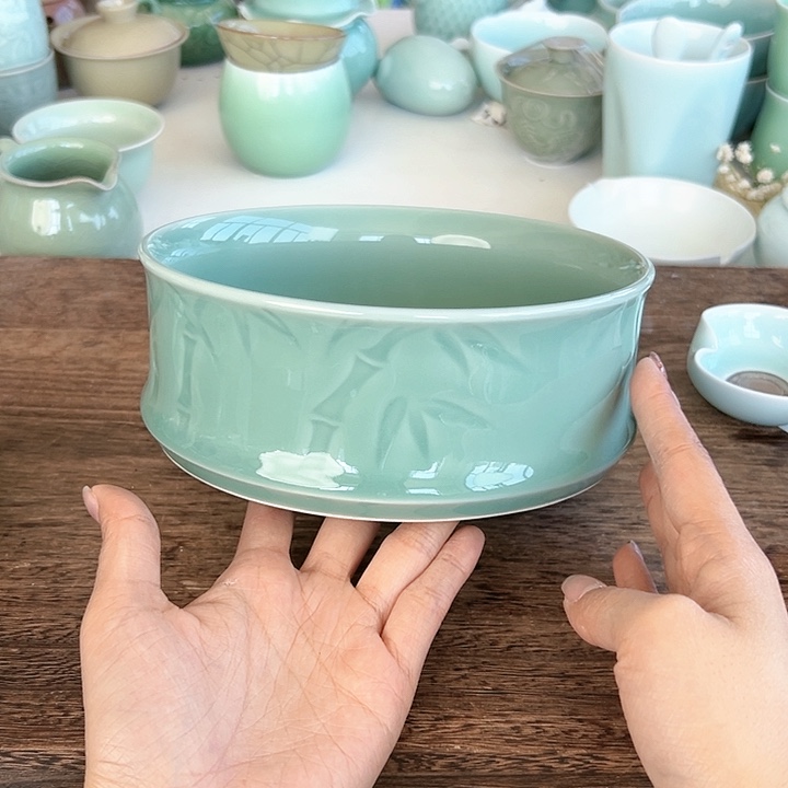 小米茶器龙泉青瓷