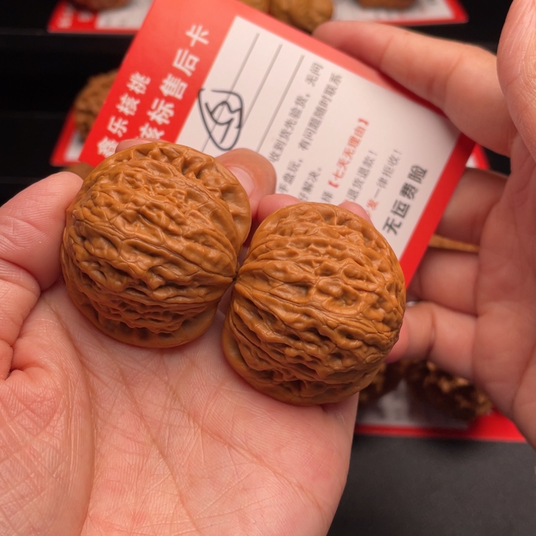 文玩核桃把件铁锤40