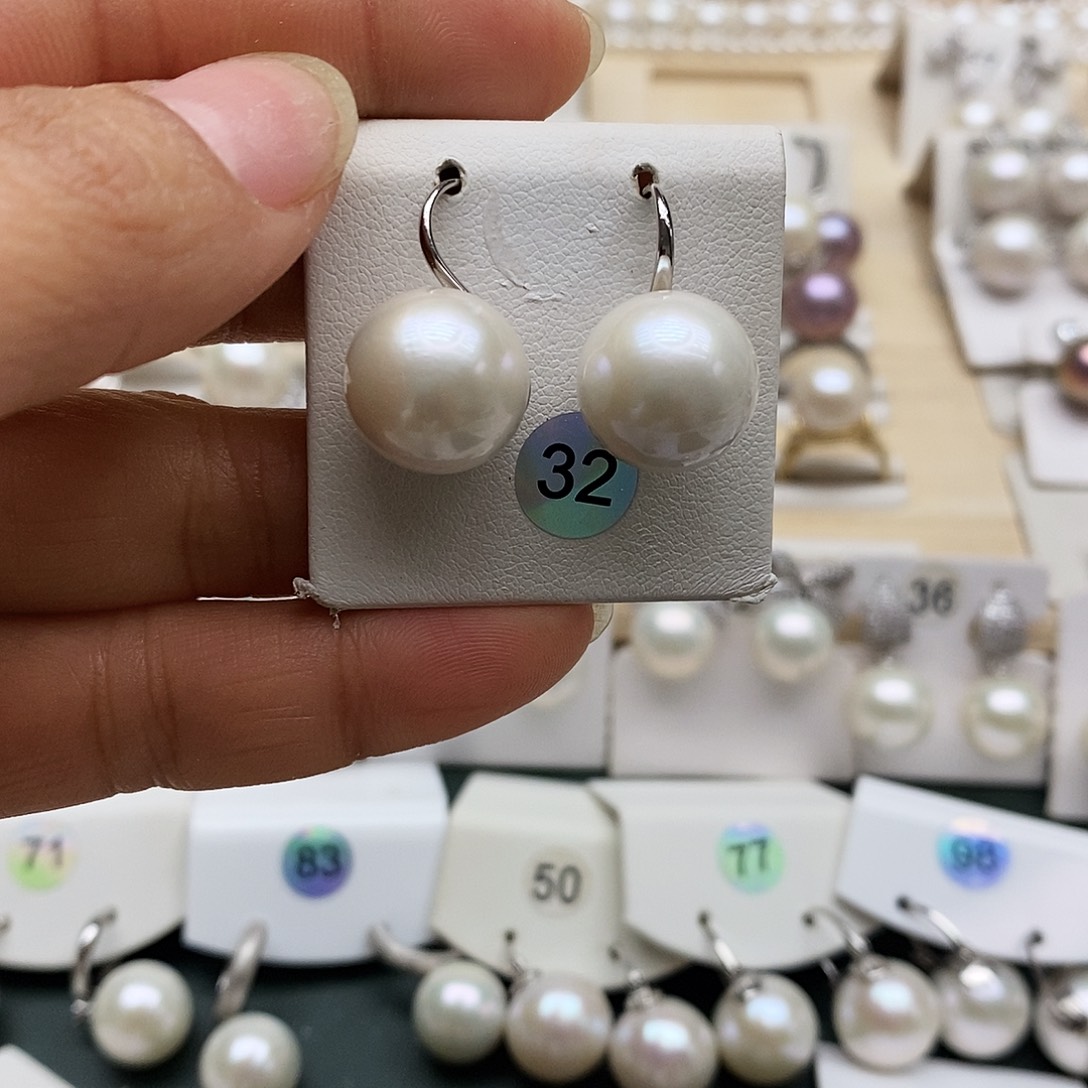 颈饰淡水珍珠银S925镶嵌