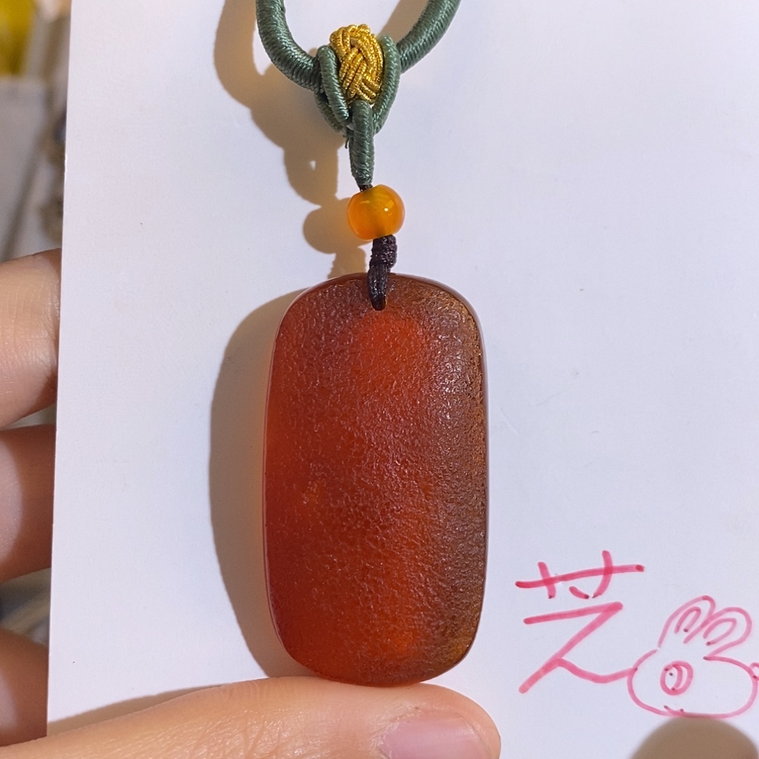 定制琥珀未镶嵌蜜蜡吊坠