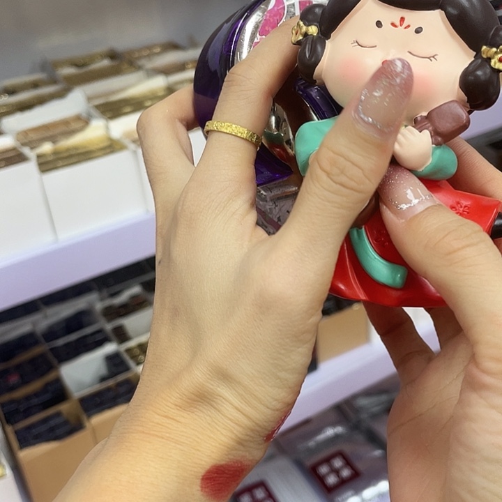 瓷片紫晶65ml陶瓷娃娃