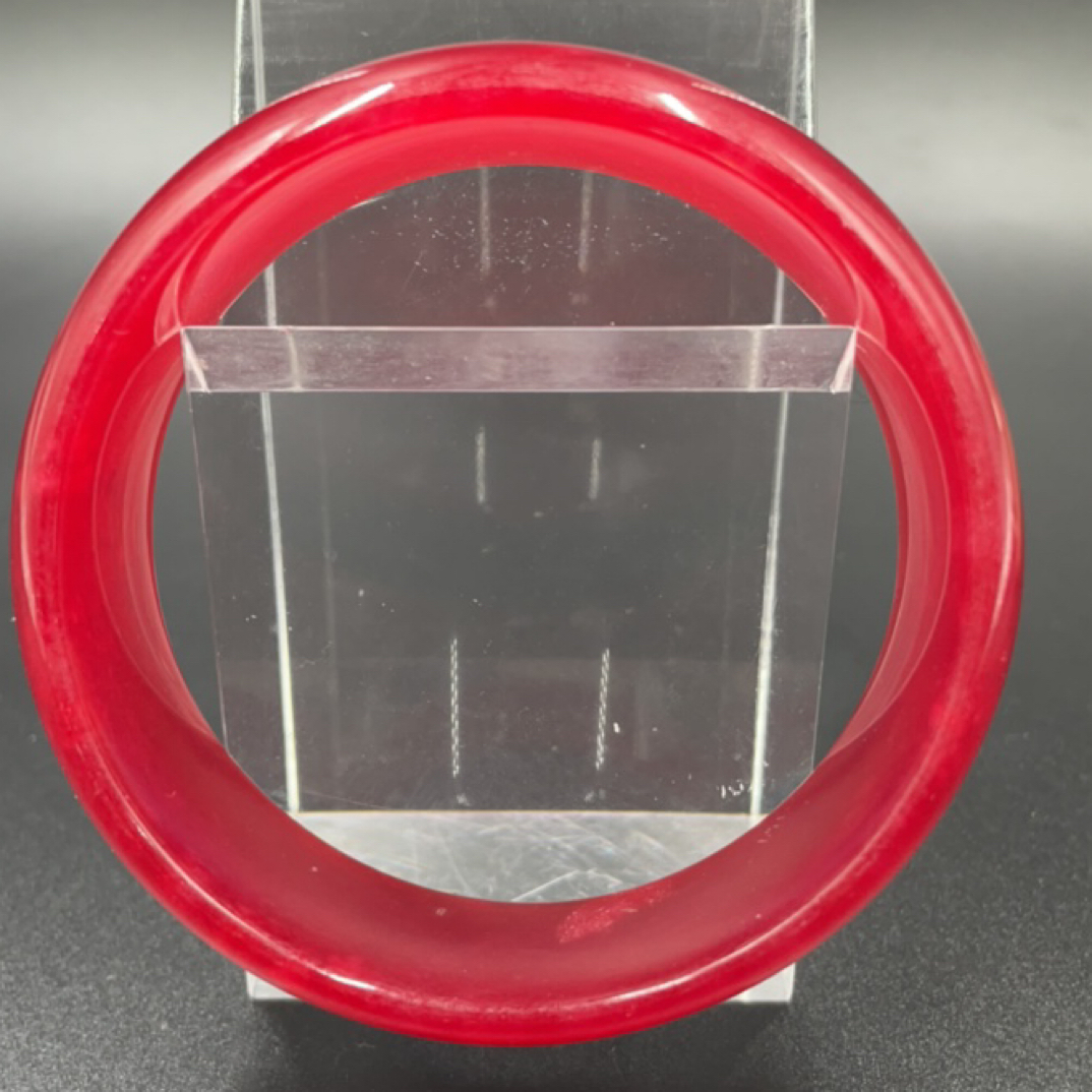 530   鸡冠红大车轮镯