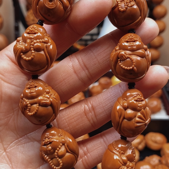 橄榄核手串/手链手工弥勒1.9