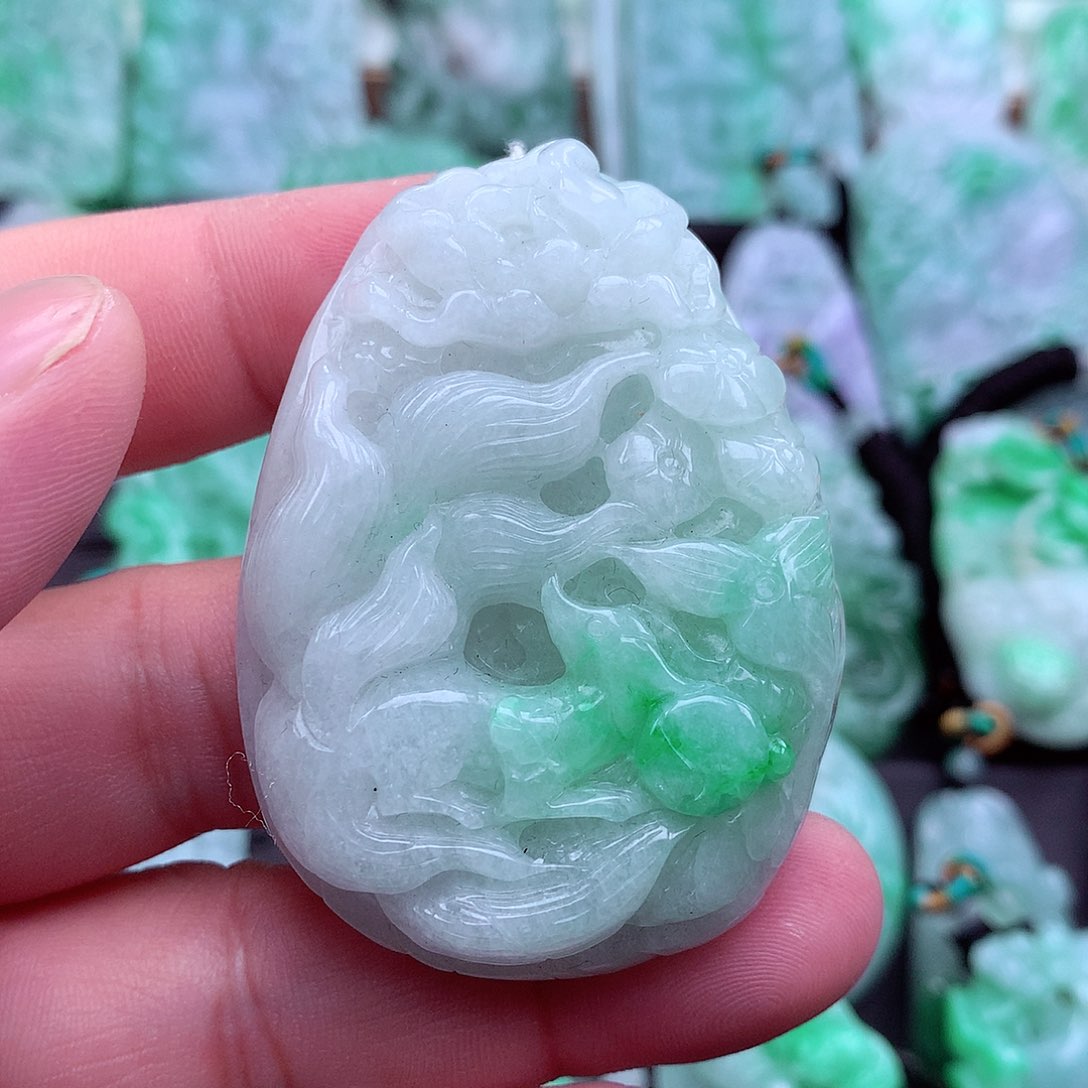 翡翠吊坠(不含链)未镶嵌