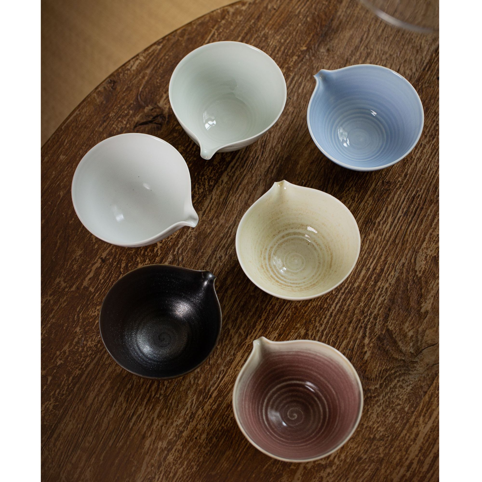 志七蝉云深月造 清雅高温单色釉 手工均杯茶海公道杯分茶器片口碗