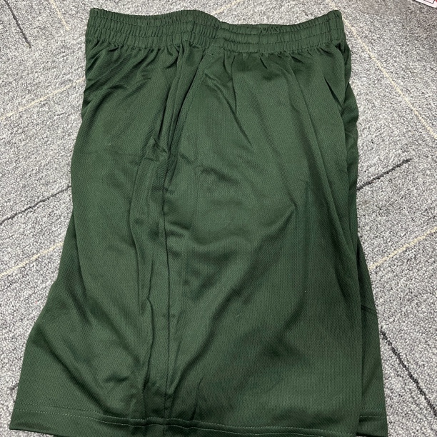 WT0007 绿彩色夏季短袖短裤体能服配新男士户外透气速干运动