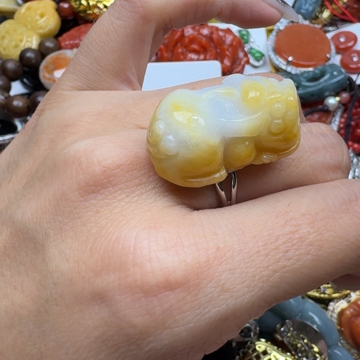 翡翠未镶嵌项链翡翠