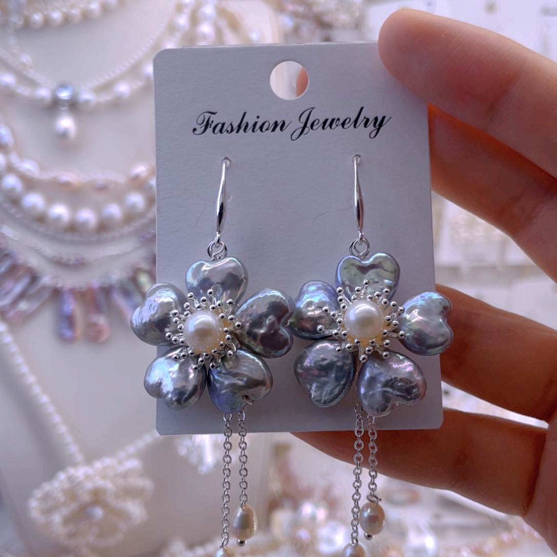 未镶嵌耳饰淡水珍珠