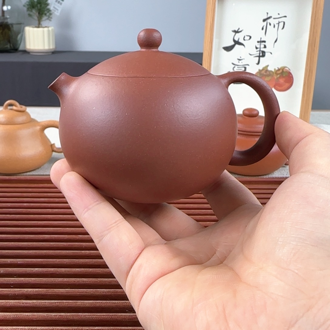 紫砂茶壶西施嵌盖150ml