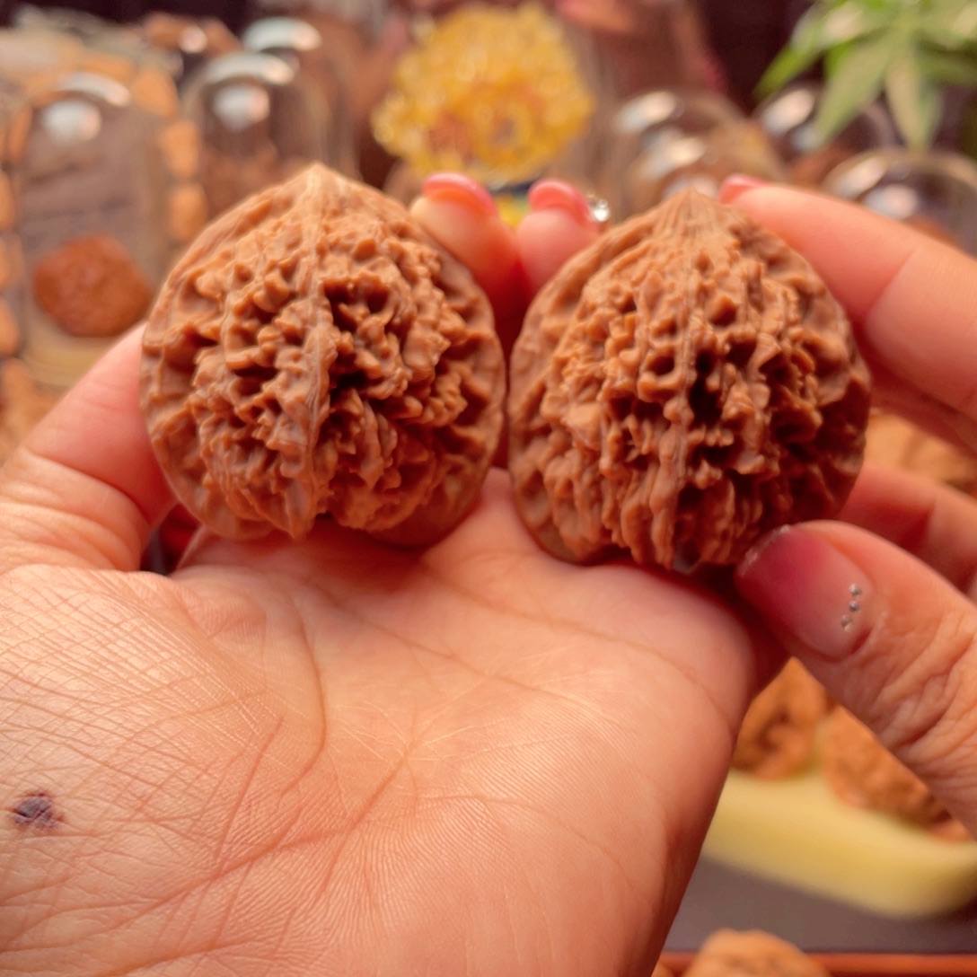 文玩核桃把件满天星43