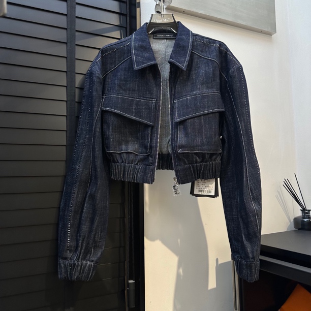 休闲潮阔风牛仔外套