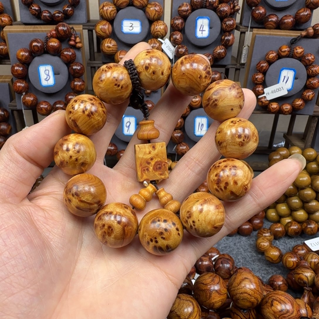 手串/手链柏木檀木匠心一物一拍