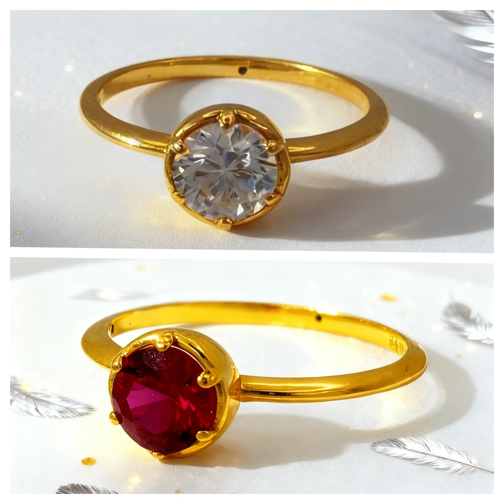 【一潇专属】足金999 大泡泡戒指 6D工艺 年终特惠 多样性发其一