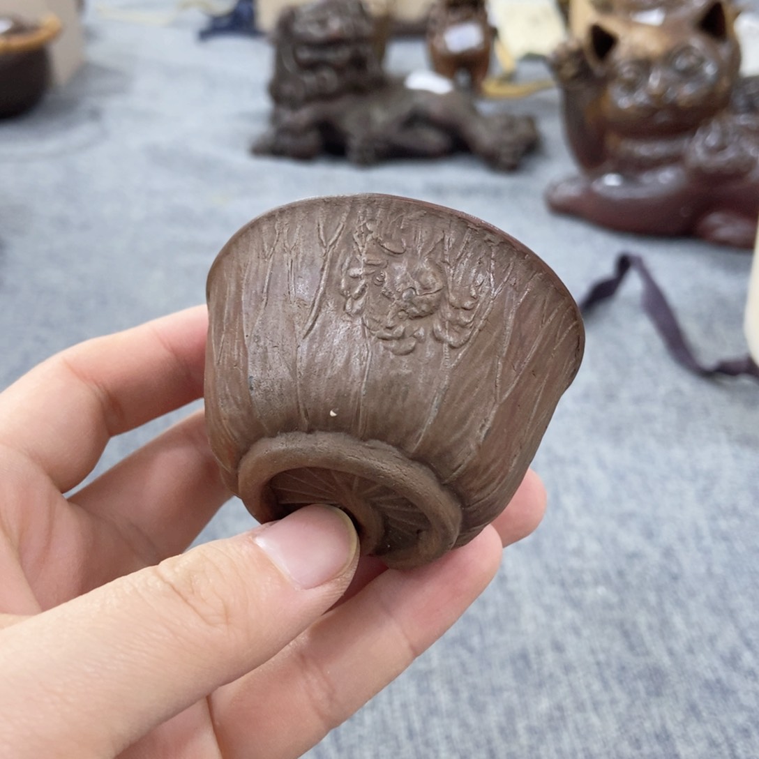 紫砂茶杯非常满意好看得物件