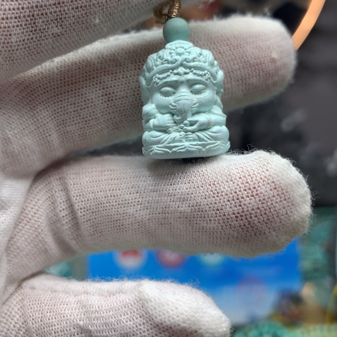 绿松石挂件未镶嵌